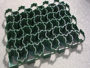 Решетка газонная Геопласт Газон 40 мм (зеленая, 600*405*40 мм)